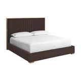 Mabel Performance Fabric Luxurious King Bed-Beds-SUNPAN-LOOMLAN