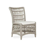 Mackinac All Weather Wicker Dining Chair Sunbrella