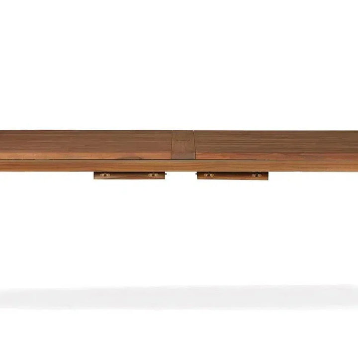 Mackinac Outdoor Dining Table Extendable Set Seats 8-Outdoor Dining Sets-Lloyd Flanders-LOOMLAN