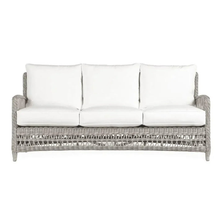 Mackinac Wicker Outdoor All Weather Sofa Cushions - LOOMLAN - Lloyd Flanders - Outdoor Sofas & Loveseats