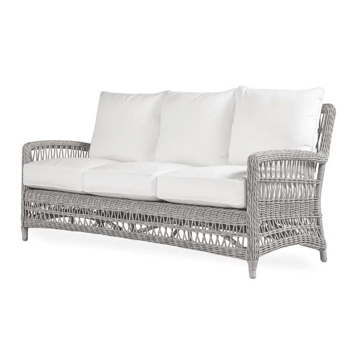 Mackinac Wicker Outdoor All Weather Sofa Cushions - LOOMLAN - Lloyd Flanders - Outdoor Sofas & Loveseats