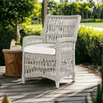 Mackinac Wicker Outdoor Furniture Dining Set for 4