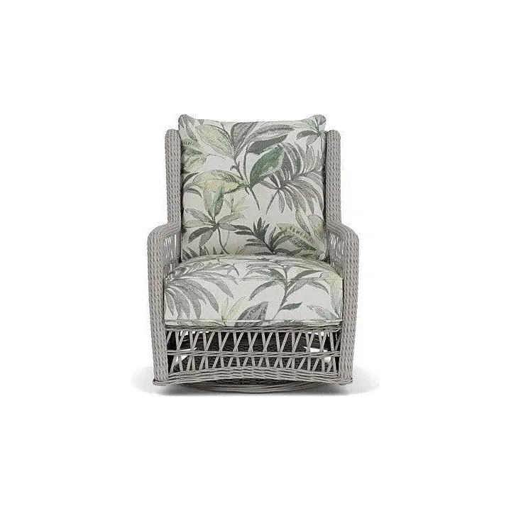 Mackinac Wicker Outdoor Swivel Glider Chair Cushions