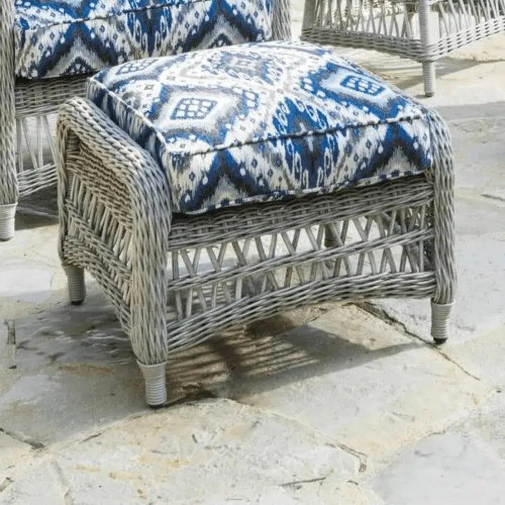 Mackinac Wicker Patio Furniture Set Loveseat & Chairs