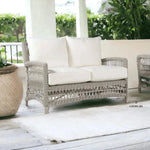 Mackinac Wicker Rocking Porch Lounge Set Cushions