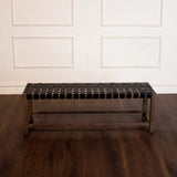 Madeira Leather Long Bedroom Bench