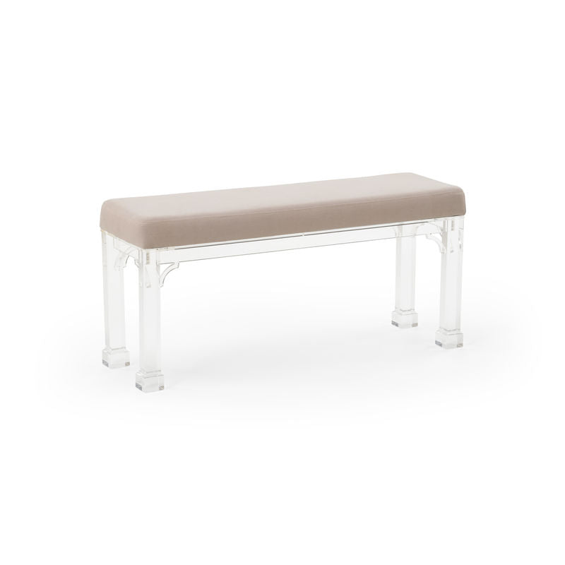 Madison Acrylic Made Bedroom Bench-Bedroom Benches-Chelsea House-LOOMLAN