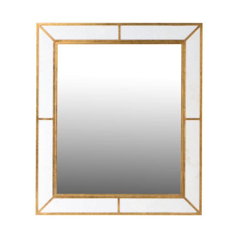 Madison Marbleized Design Wall Mirror