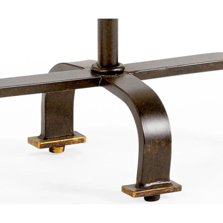 Magnolia Metal Made Oval Side Table - LOOMLAN - Chelsea House - Side Tables