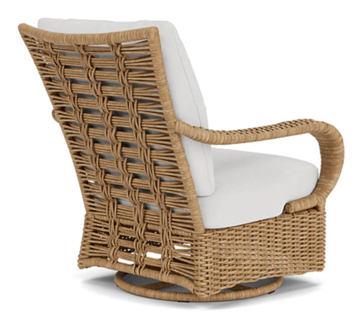Magnolia Swivel Glider Outdoor Lounge Chair-Outdoor Lounge Chairs-Lloyd Flanders-LOOMLAN