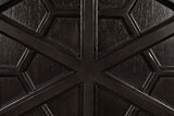 Maharadscha Wood and Steel Black Small Hutch-Etageres-Noir-LOOMLAN