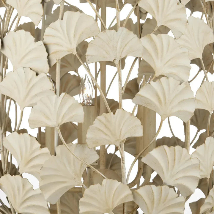 Maidenhair Cream Chandelier - LOOMLAN - Currey & Co - Chandeliers