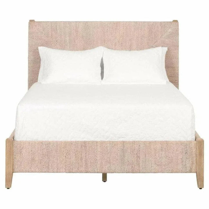 Malay White Low Profile Bed Frame - LOOMLAN - Essentials For Living - Beds