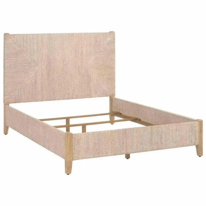 Malay White Low Profile Bed Frame - LOOMLAN - Essentials For Living - Beds