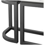 Malibu Aluminum Framed Outdoor Console Table-Outdoor Console Tables-Sunset West-LOOMLAN