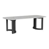 Malibu Aluminum Framed Outdoor Dining Table-Outdoor Dining Tables-Sunset West-LOOMLAN