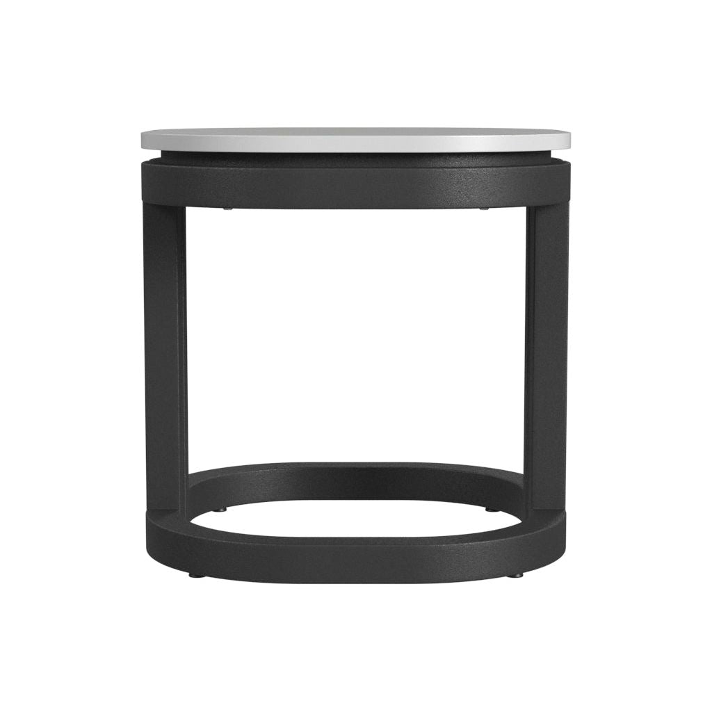 Malibu Aluminum Framed Outdoor End Table