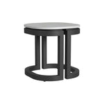 Malibu Aluminum Framed Outdoor End Table