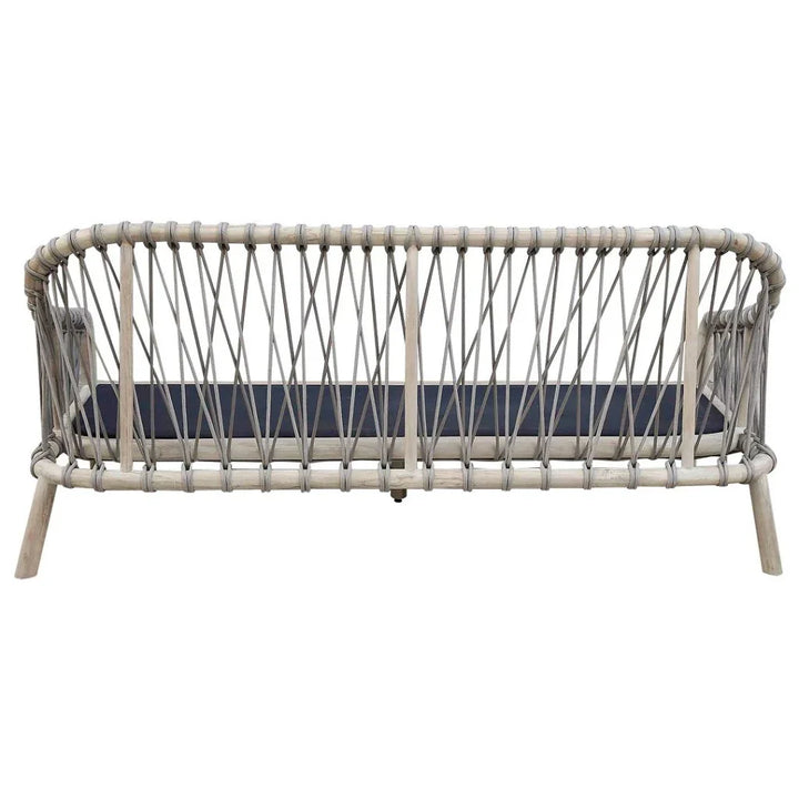 Malibu Wood Framed Patio Sofa - LOOMLAN - Artesia - Outdoor Sofas & Loveseats