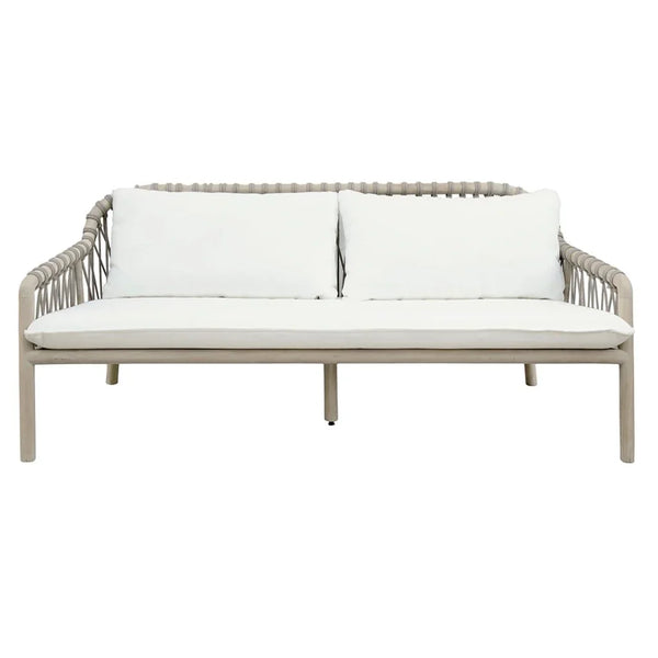 Malibu Wood Framed Patio Sofa - LOOMLAN - Artesia - Outdoor Sofas & Loveseats