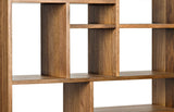 Malic Natural Wood Vertical Shelf-Wall Shelves & Ledgers-Noir-LOOMLAN