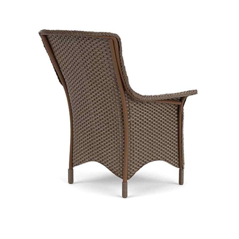 Mandalay Dining Armchair Premium Wicker Furniture Outdoor Dining Chairs LOOMLAN By Lloyd Flanders