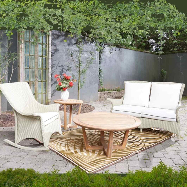 Mandalay Lounge Rocker Premium Wicker Furniture Outdoor Lounge Chairs LOOMLAN By Lloyd Flanders