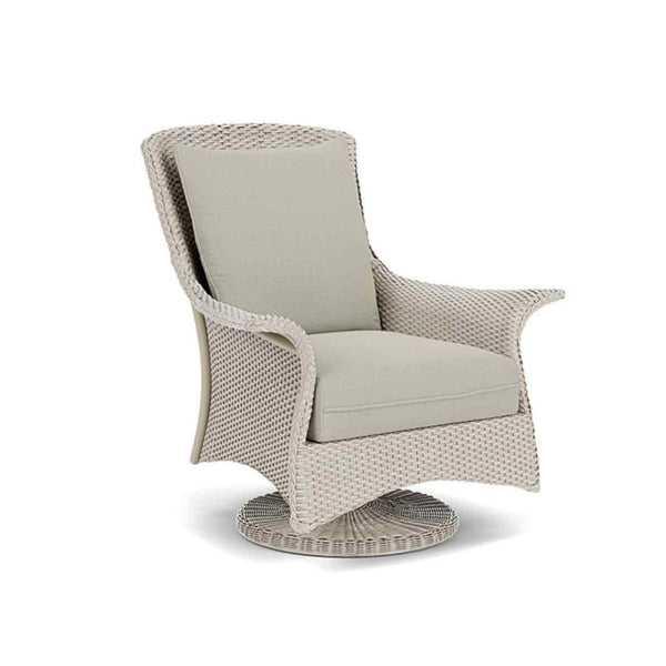 Mandalay Replacement Cushions For Swivel Rocker Lounge Chair Outdoor Accent Chairs LOOMLAN By Lloyd Flanders