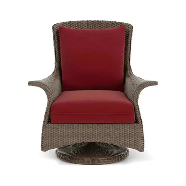 Mandalay Swivel Rocker Lounge Chair-Outdoor Lounge Chairs-Lloyd Flanders-LOOMLAN