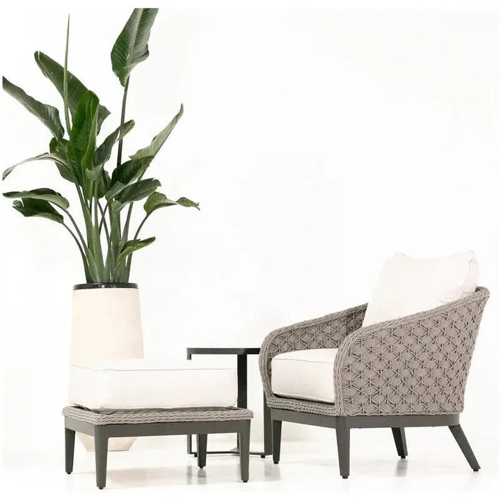 Marbella Sunbrella Outdoor Ottoman-Outdoor Ottomans-Sunset West-LOOMLAN