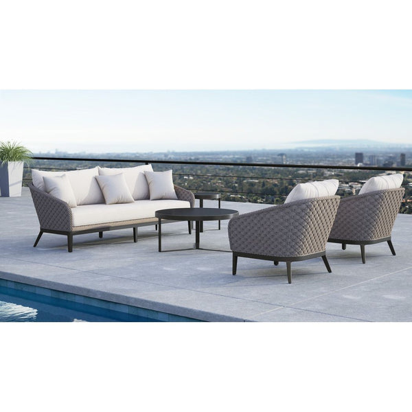 Marbella Sunbrella Ultimate Outdoor Couch-Outdoor Sofas & Loveseats-Sunset West-LOOMLAN