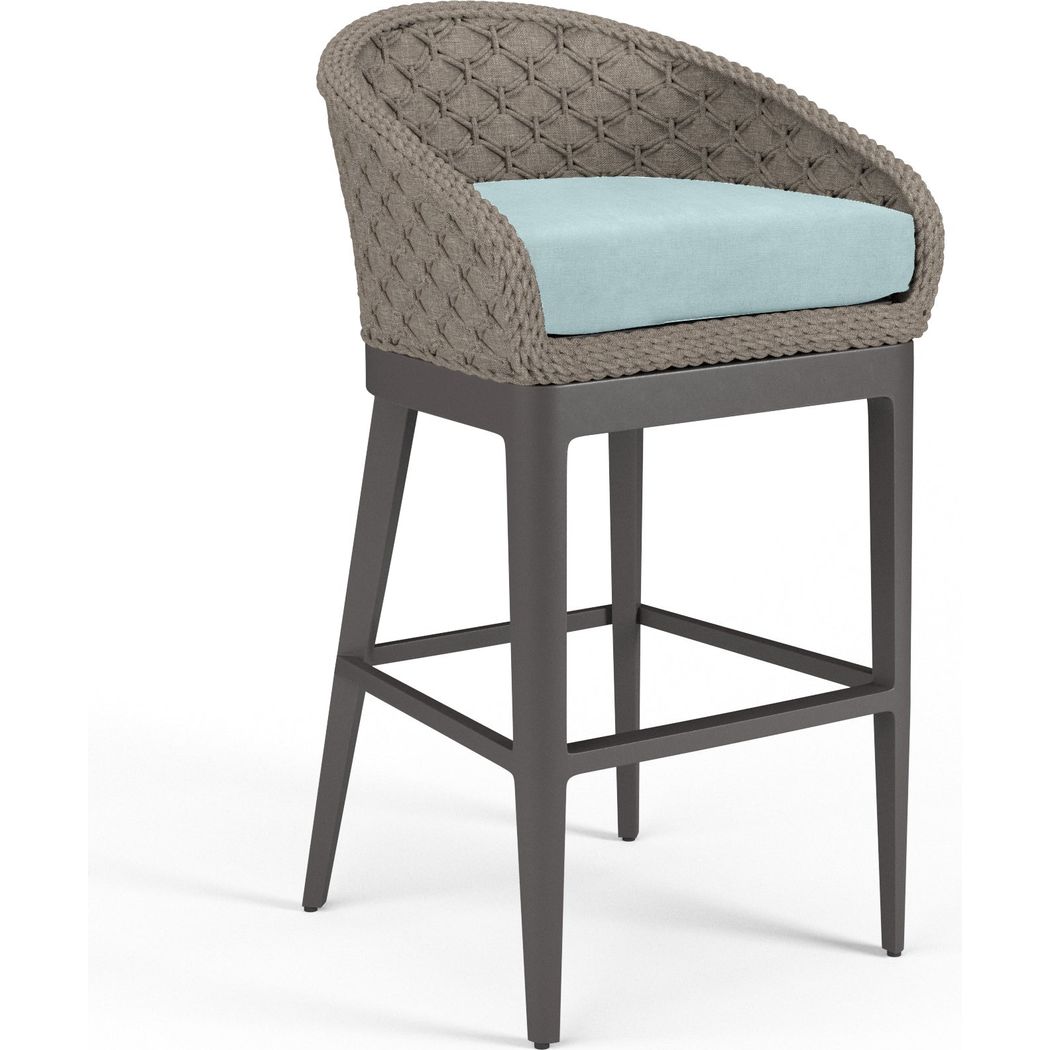 Marbella Weather-Resistant Outdoor Bar Stool