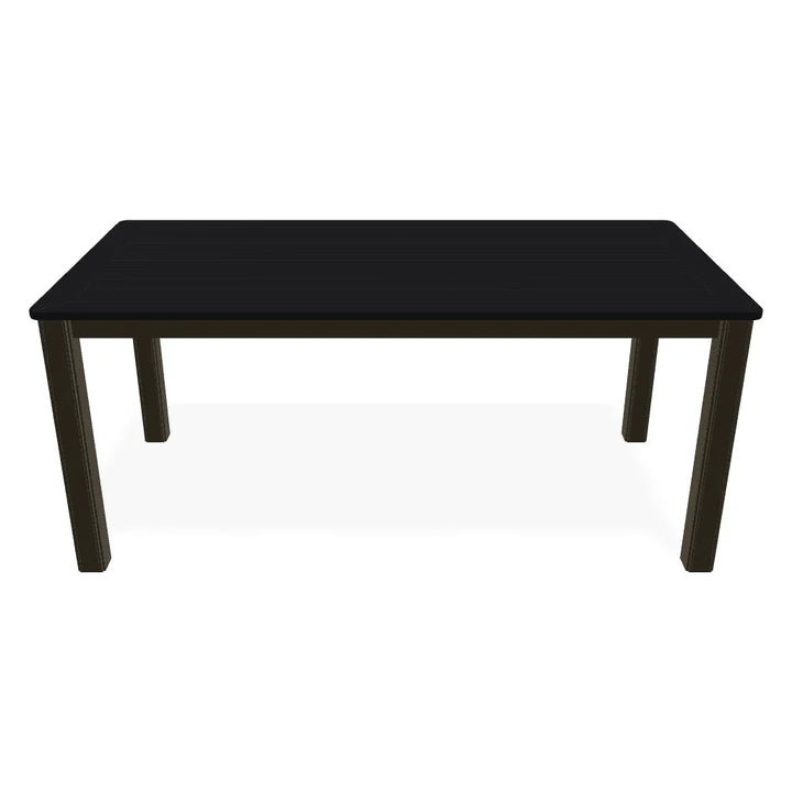 21" X 42" Marine Grade Polymer Coffee Table-Outdoor Coffee Tables-Telescope-LOOMLAN