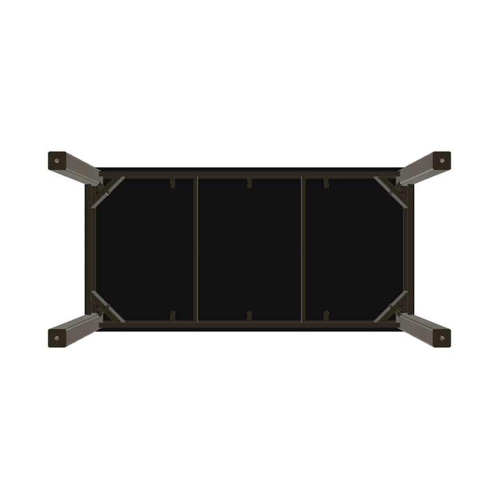 Marine Grade Polymer Rectangular Coffee Table-Outdoor Coffee Tables-Telescope-LOOMLAN