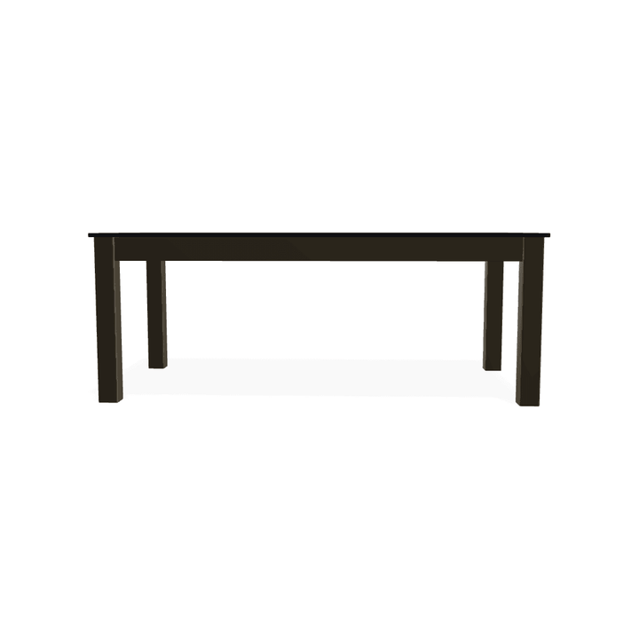 Marine Grade Polymer Rectangular Coffee Table-Outdoor Coffee Tables-Telescope-LOOMLAN