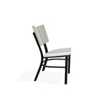 Marine Grade Polymer Aluminum Stacking Dining Chair