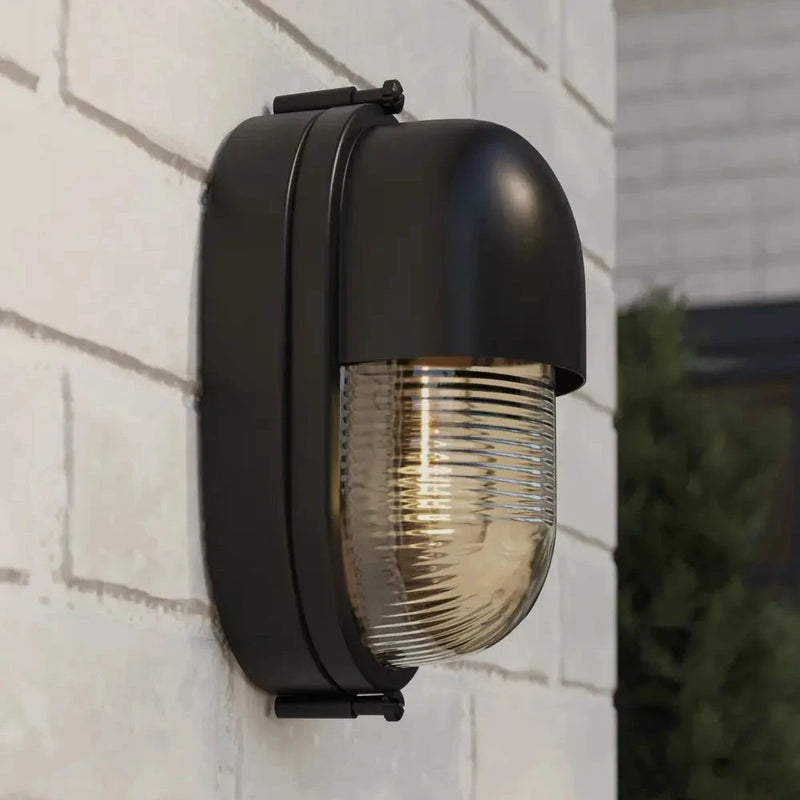 Maritime Brass Outdoor Wall Sconce