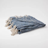 Marsha Navy Throw Blanket