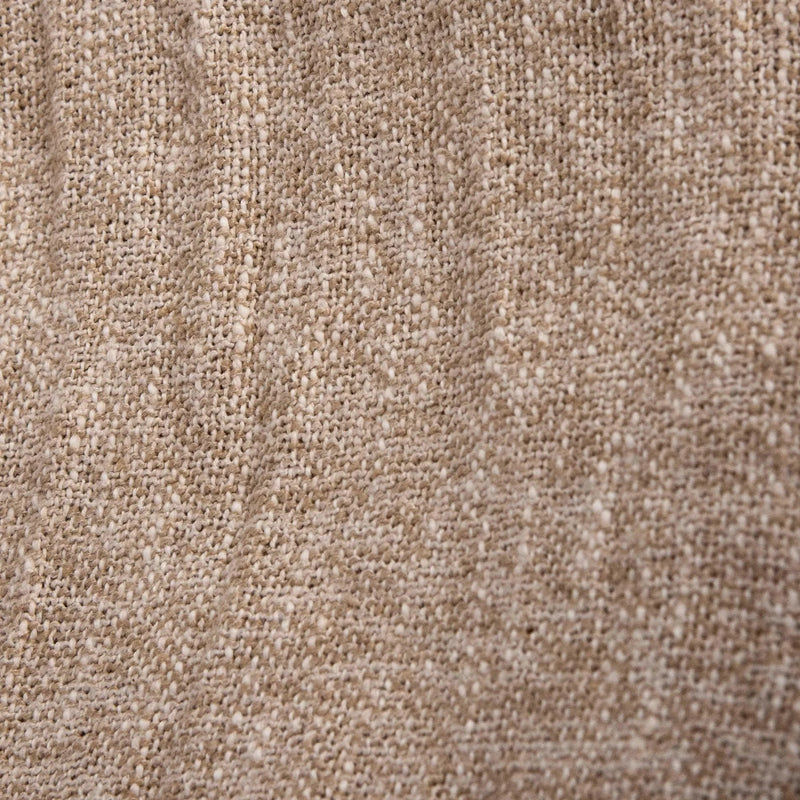 Marta Beige Throw Blanket