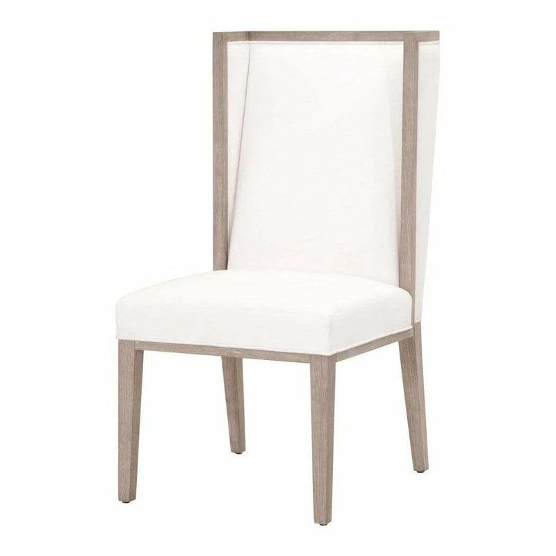 Martin Wing Chair Set of 2 LiveSmart Peyton-Pearl Natural Gray Dining Chairs LOOMLAN By Essentials For Living