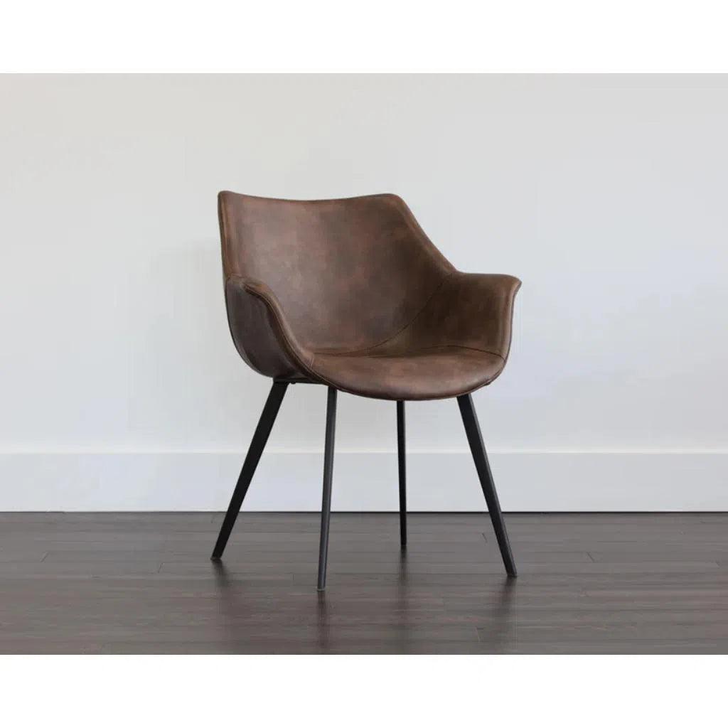 Mason Leather Dining Armchair