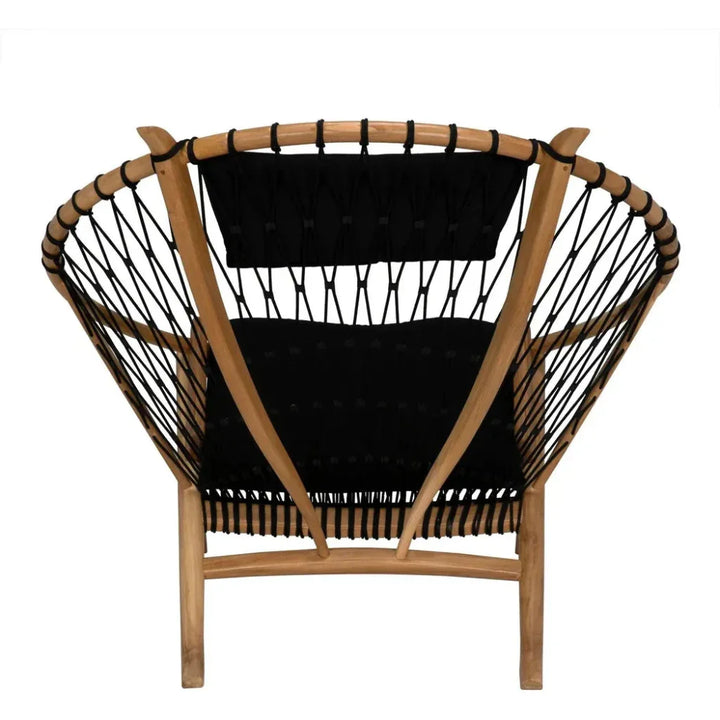 Mateo Chair, Bleached Teak - LOOMLAN - Noir - Accent Chairs