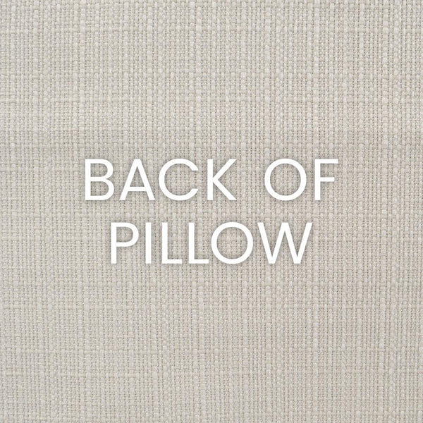 Mati Linen Pillow - Chambray-Throw Pillows-D.V. KAP-LOOMLAN