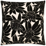 Maui Black Throw Pillow With Insert