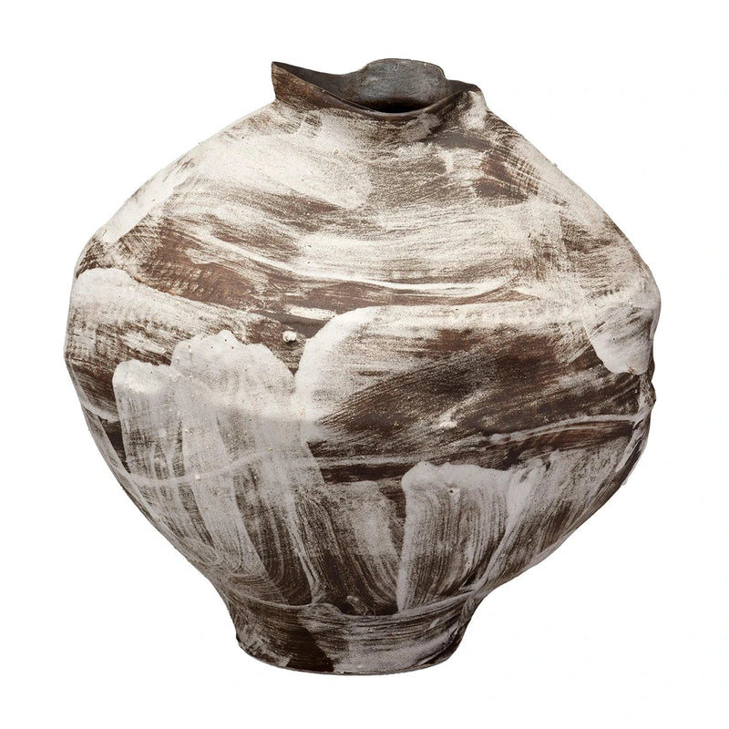 Maurice Ceramic Decorative Vase by Jamie Young-Vases & Jars-Jamie Young-LOOMLAN