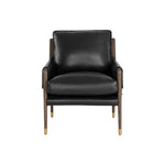 Mauti Leather Modern Armchair