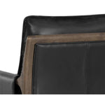 Mauti Leather Modern Armchair