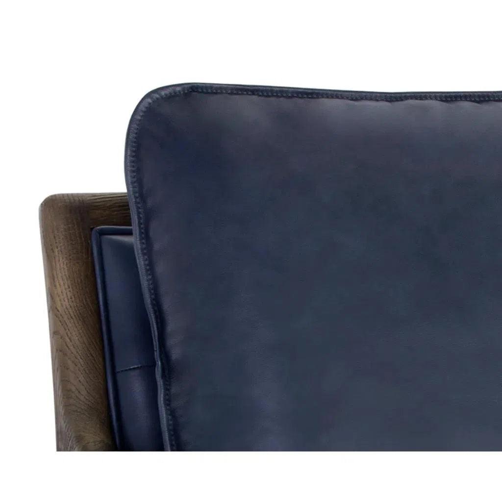 Mauti Leather Modern Armchair