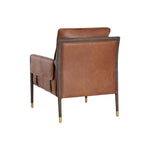 Mauti Leather Modern Armchair