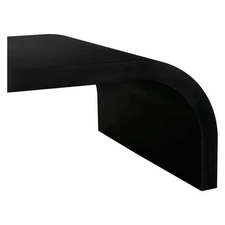 Maximus Steel Black Coffee Table - LOOMLAN - Noir - Coffee Tables